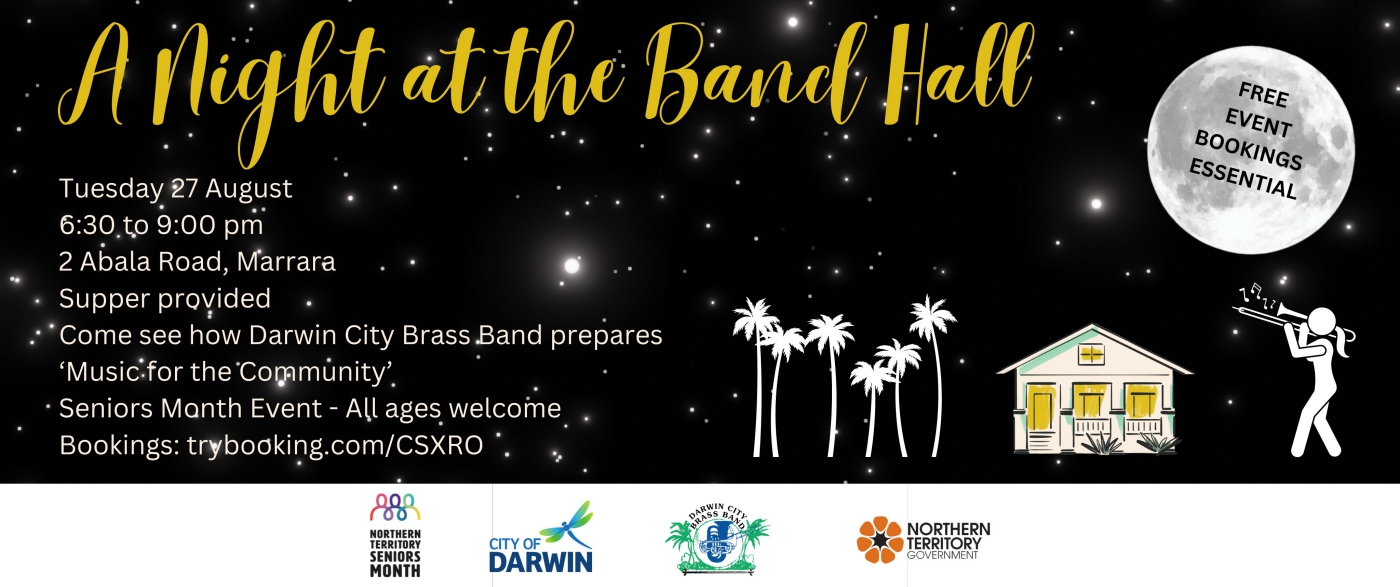 A Night at the Band Hall 4096 px x 1716 px